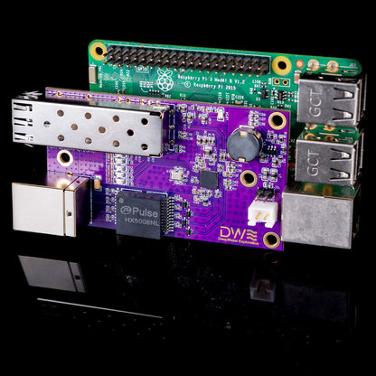 Gigabit Fiber to Ethernet Converter Boards for ROV/AUV