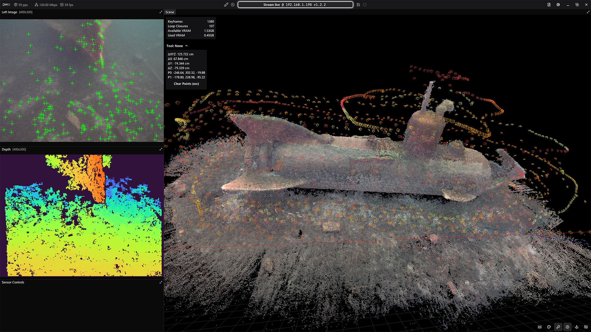 Deep Listening & 太古の記憶 Ver.3.0 explore3D: Subsea Stereo Vision Camera System for Marine Robotics