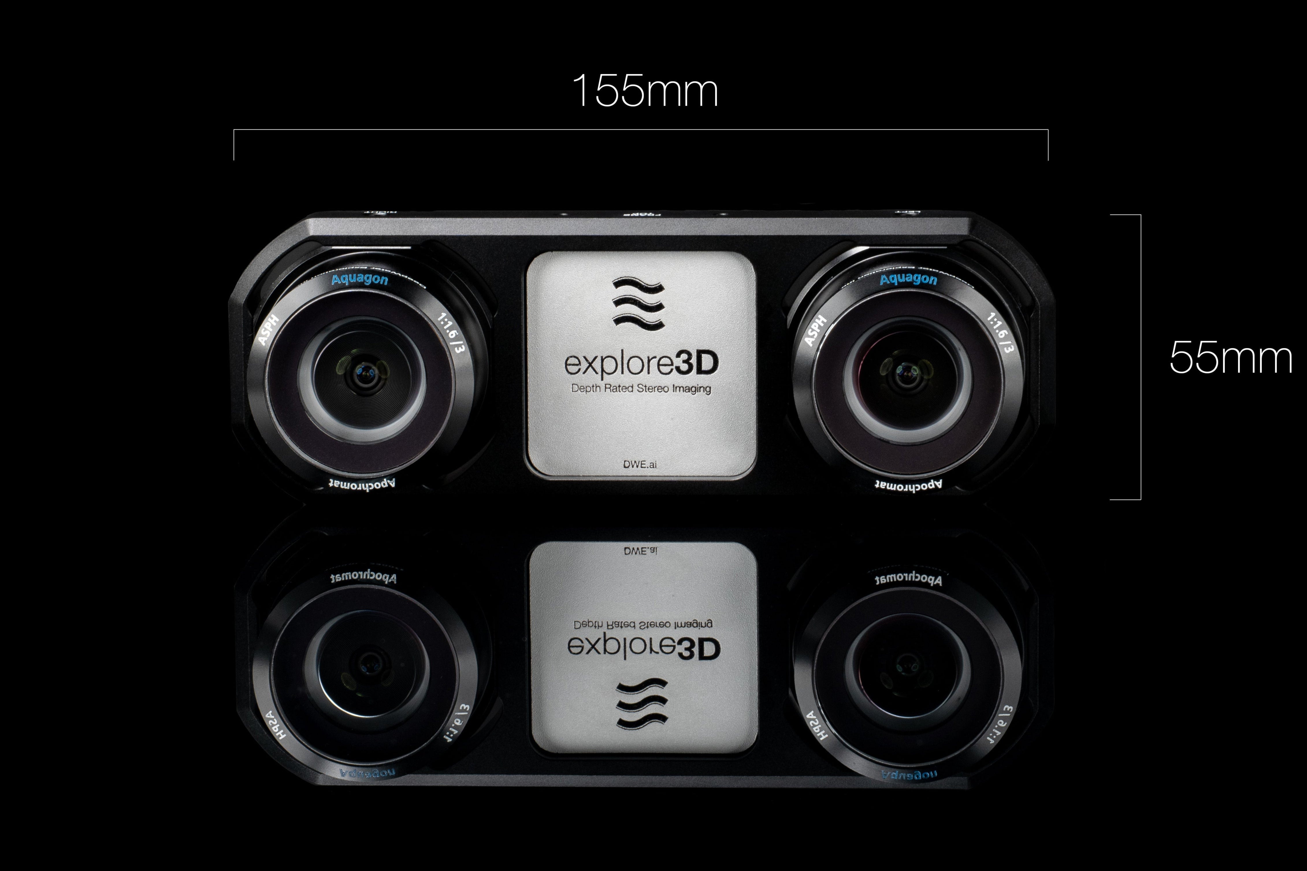 explore3D - Subsea Stereo Vision Camera System (1000m - 11000m)